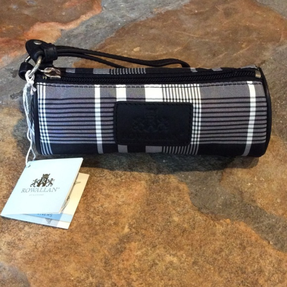 NWT Rowallan Tartan Plaid Wristlet